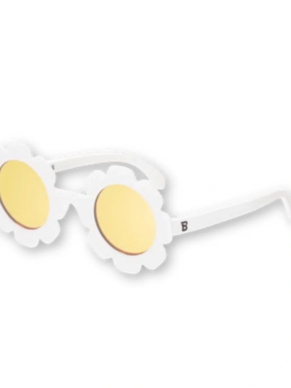 NWT Babiators Daisy Flower Shaped Baby Sunglasses with Polarized Lenses